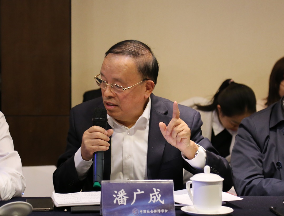 潘广成会长发言